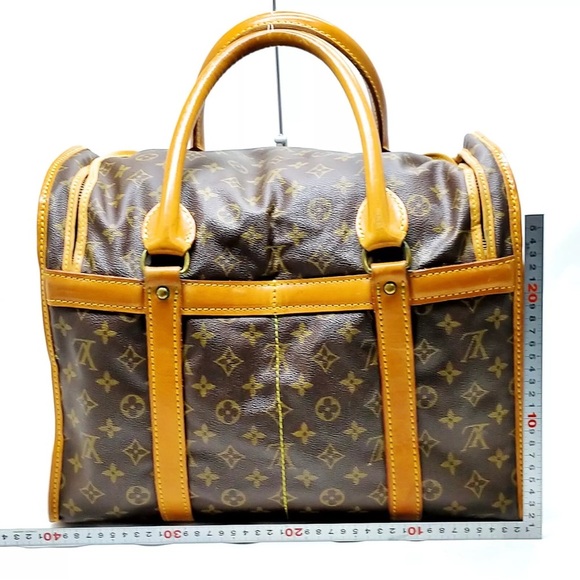 Louis Vuitton Sac Chaussures Brown Monogram Travel Bag - Picture 3 of 10